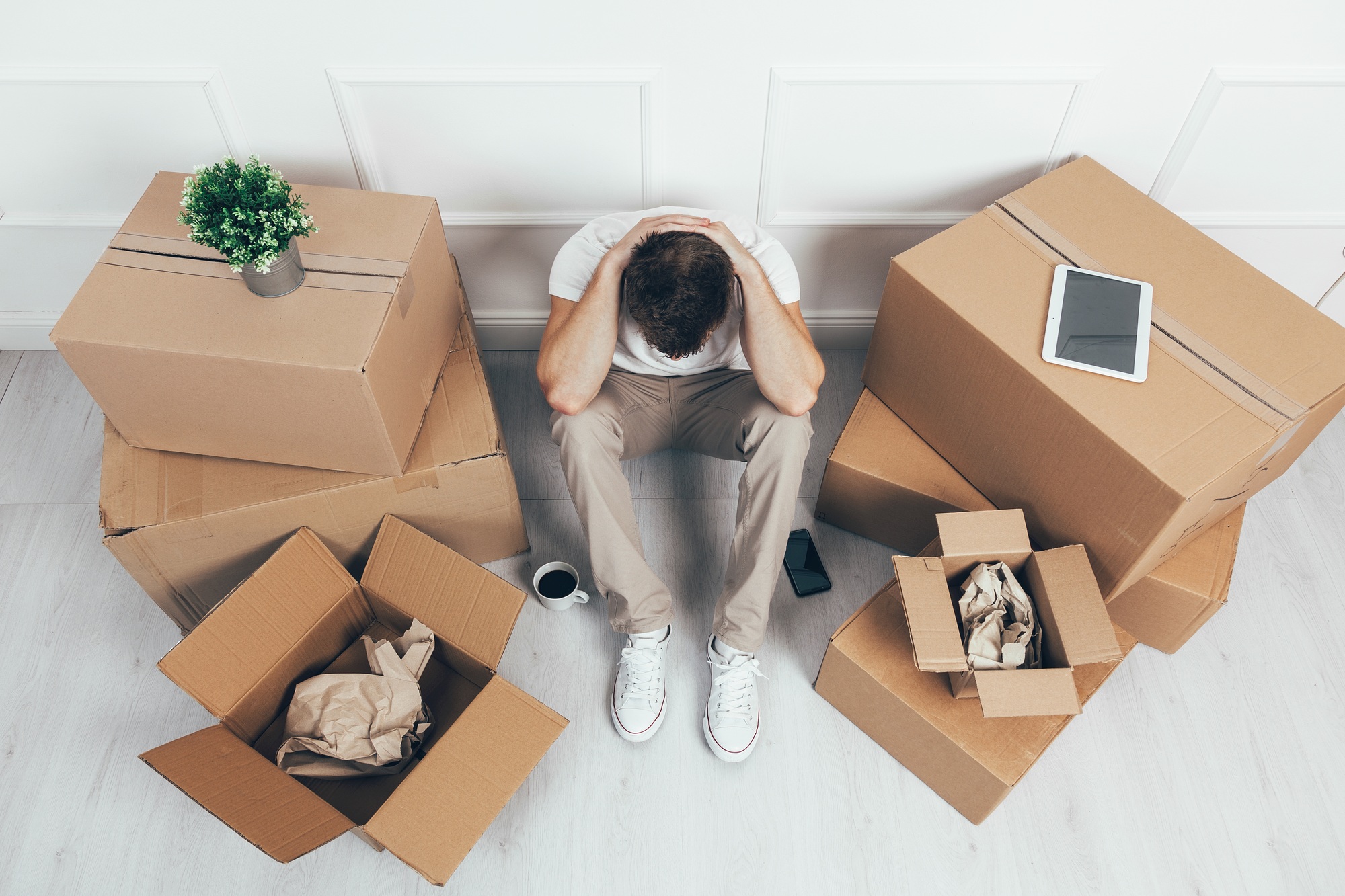 Moving into a new home can be stressful